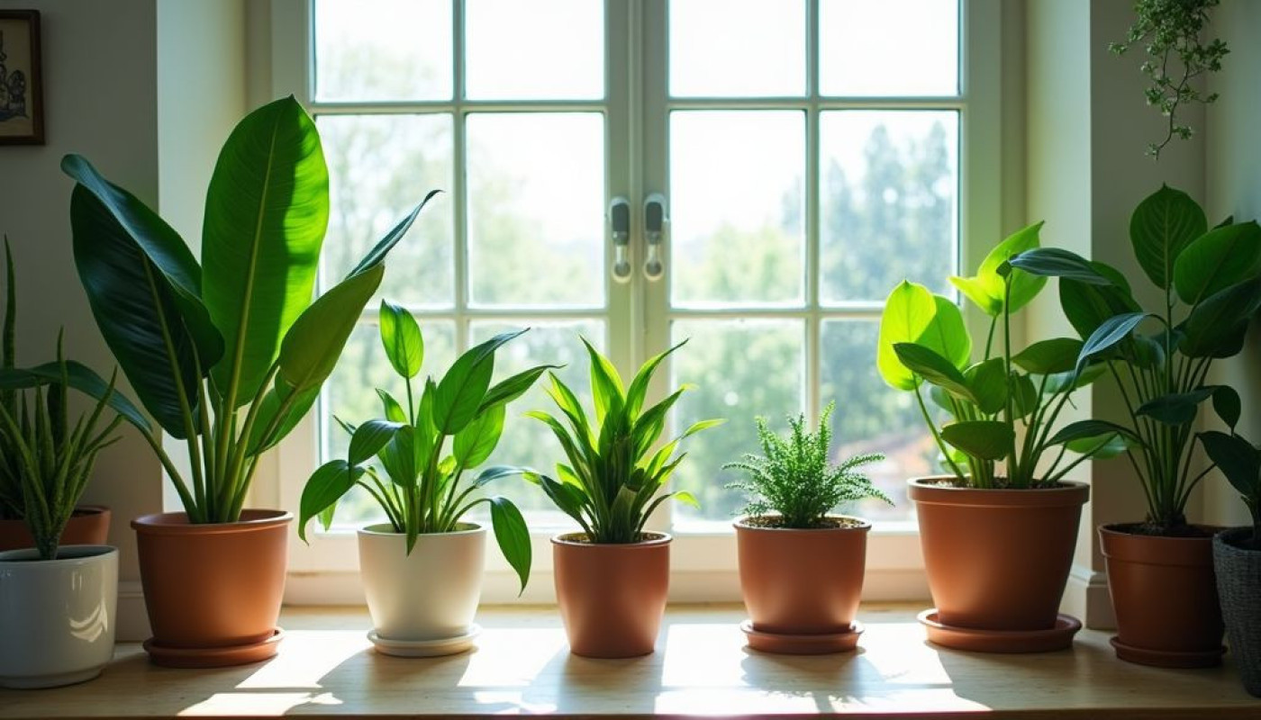 Comment choisir les plantes idéales pour purifier l'air d'un studio ?